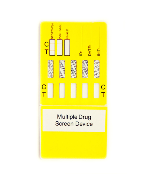 Multi-Drug 5 Drug Screen Test Card
